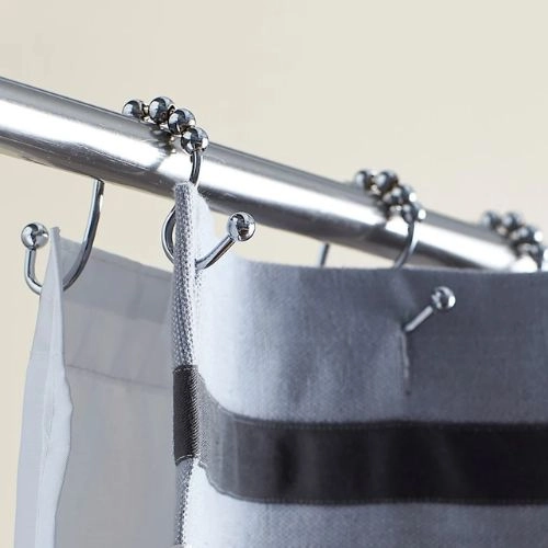 Durable metal curtain hooks for curtains