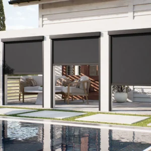 Solaris ZipShade Cinder Outdoor Zip Blind