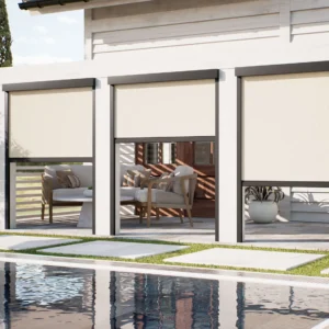Solaris ZipShade Flax Outdoor Zip Blind