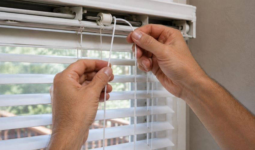 Thread the New Blind String 
