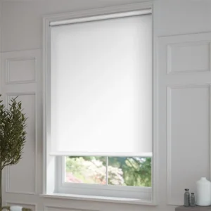 Titan Blockout Snow White Roller Blind