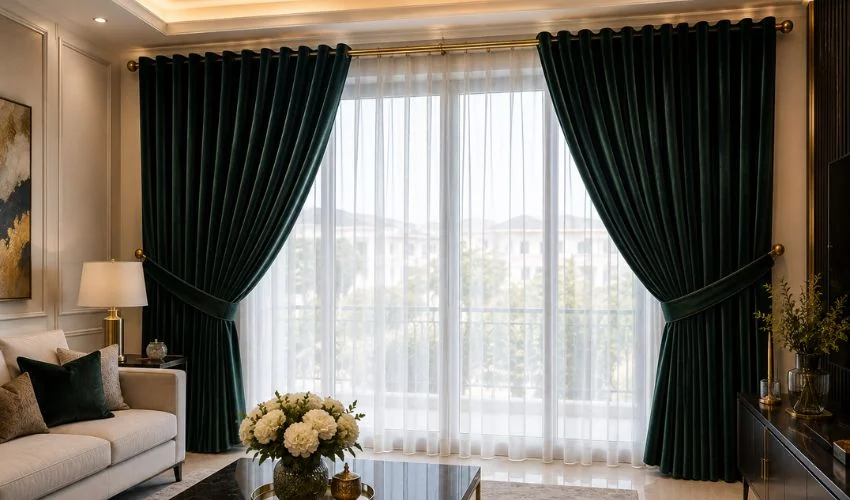 Velvet Curtains