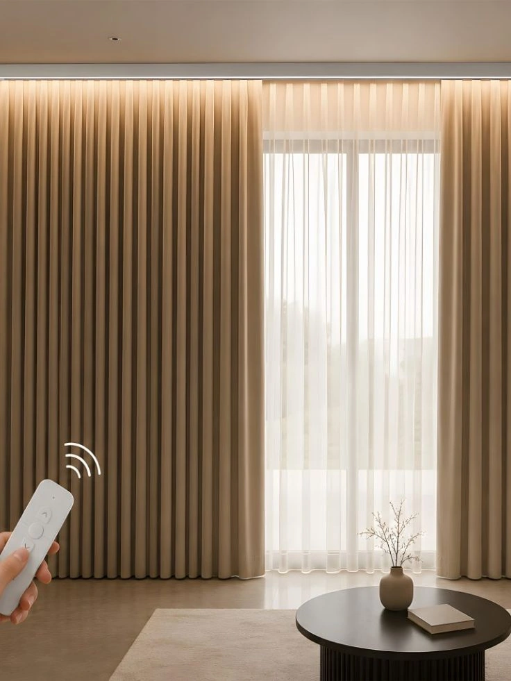 Motorized Curtain Track Dubai Smart Automation