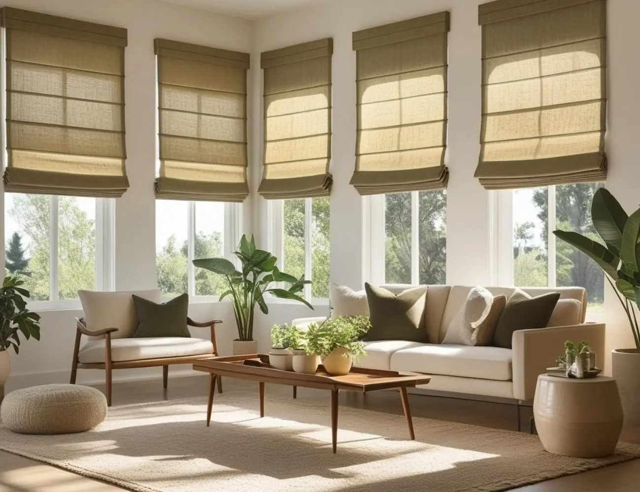 Professional Roman blind repair services in Dubai