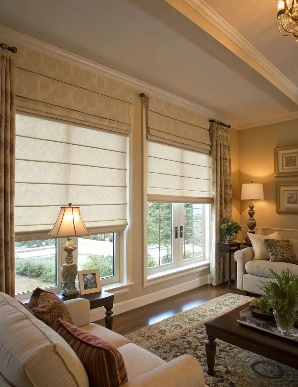 Roman window blinds repair services in Dubai