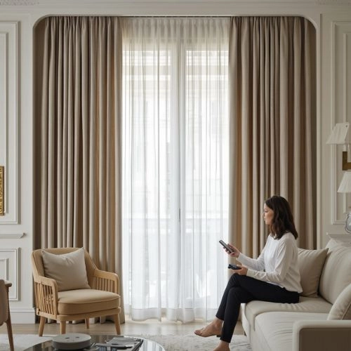 Smart Curtain Track Dubai Home Automation