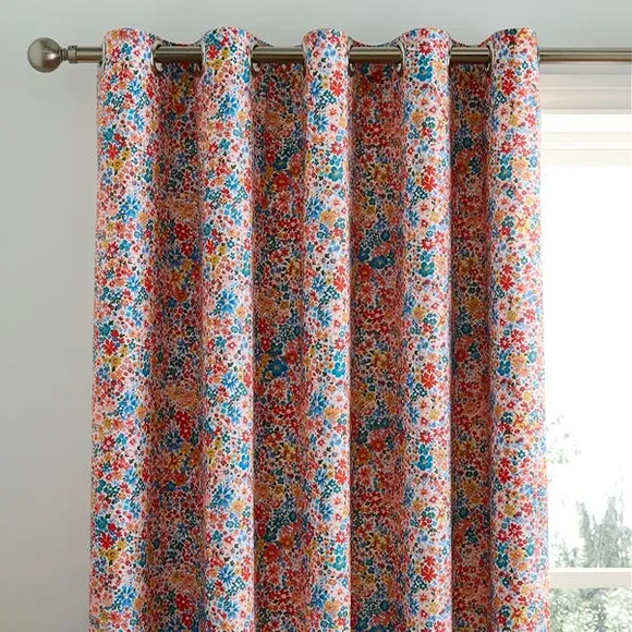 Avie Ditsy Blackout Eyelet Curtains
