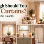 How High Should You Hang Curtains?